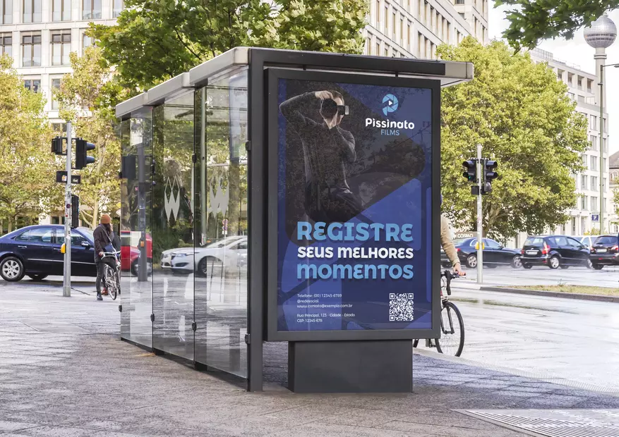 Anúncio Ponto de Ônibus Ourinhos